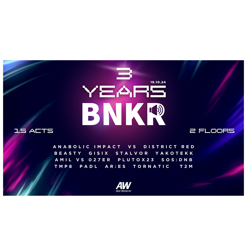 BNKR - 3 Years